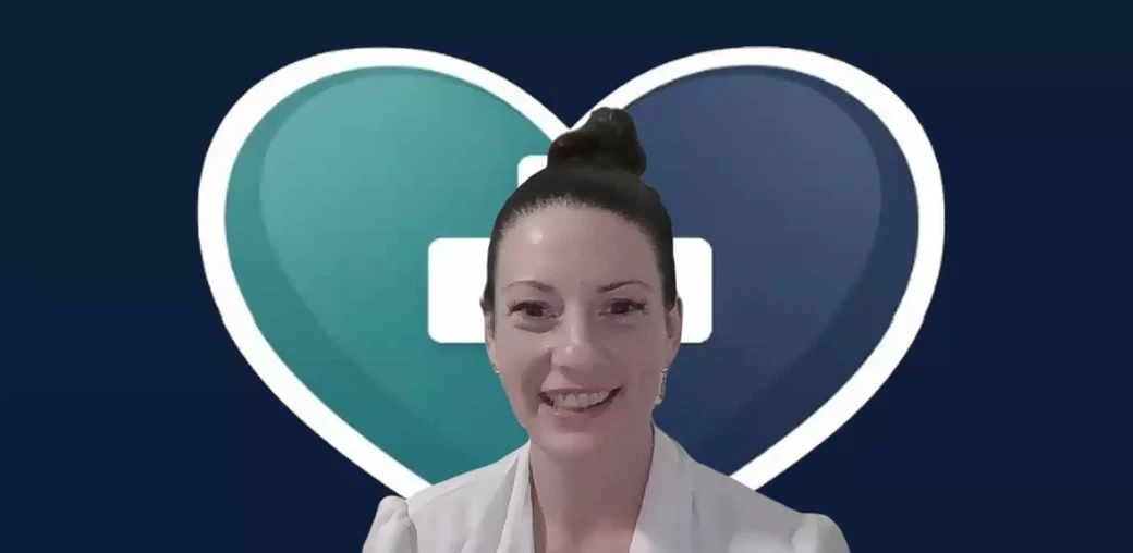 Jade Gulliver presenting the Heart Bridge Health webinar on buying a home in Australia on a 482 visa